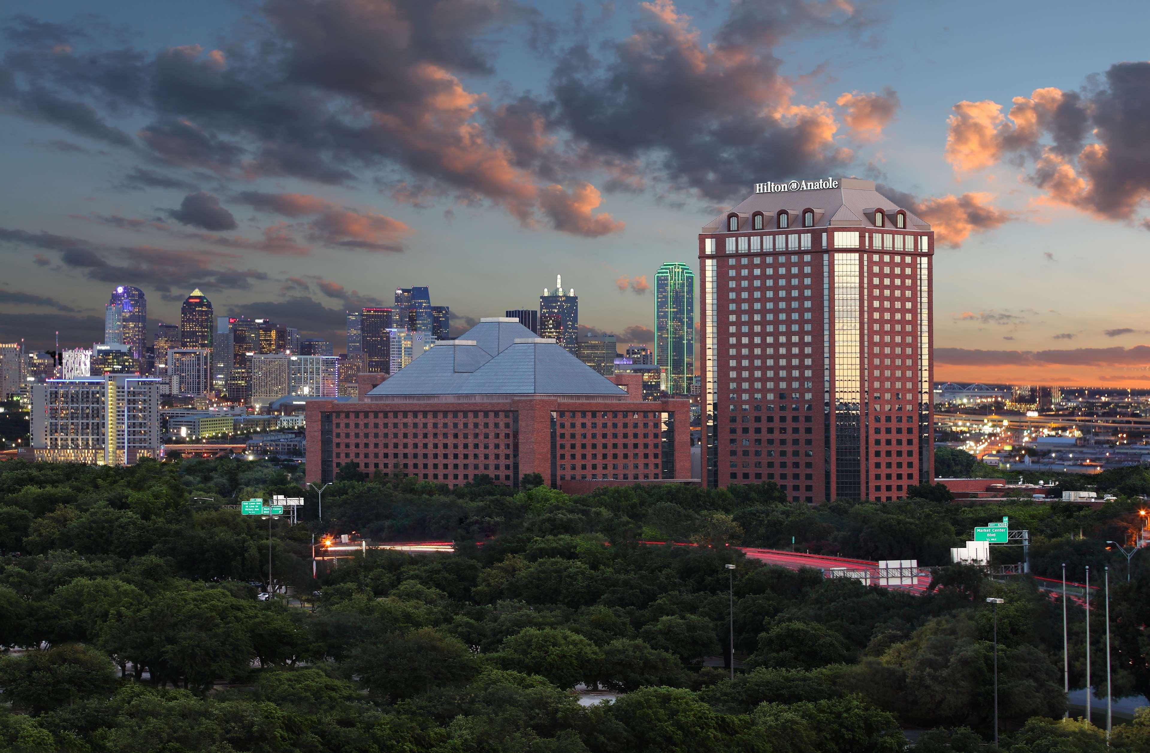 Hilton Anatole Hotel Далас Екстериор снимка
